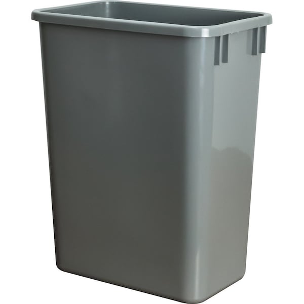 35 Quart Plastic Waste Containers 4PK